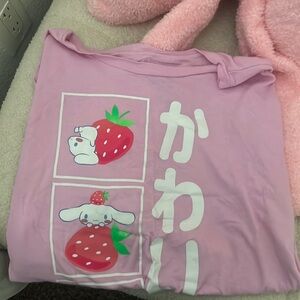 Hot topic cinnamoroll tshirt